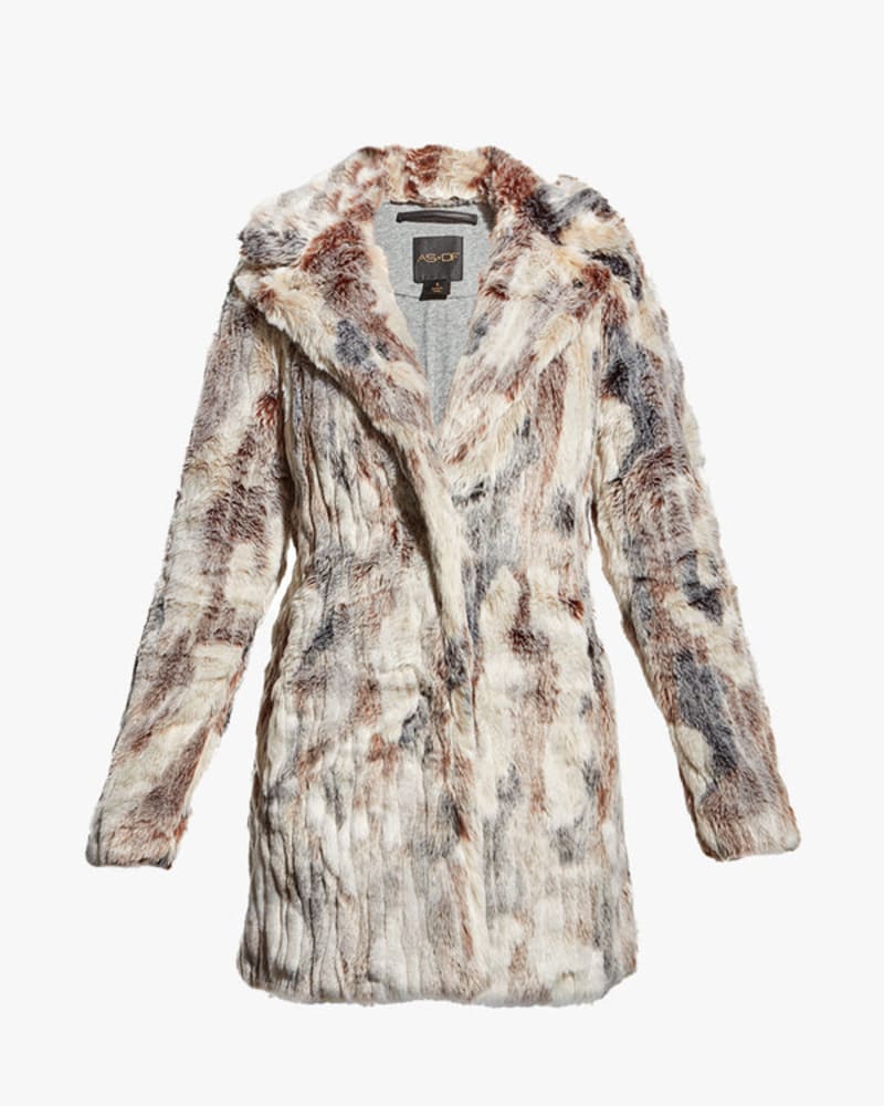 Front of a size 2XL ALEXA FUR JACKET in Autumn by AS by DF. | dia_product_style_image_id:237124